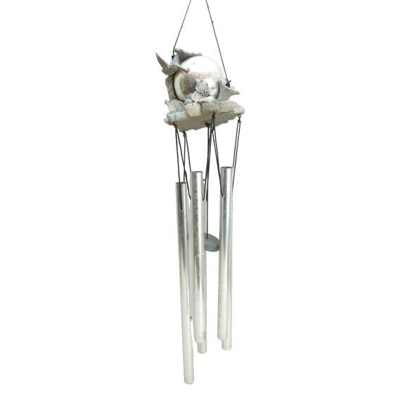 Vintage Hummingbird Windchime Floral Birder Gift Bird Watchers - Picture 1 of 6